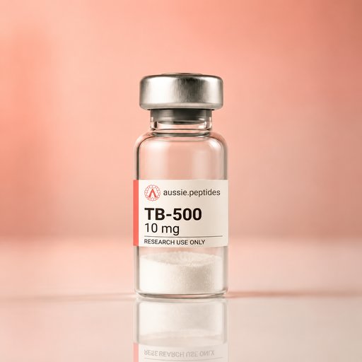 TB-500 10mg research peptide vial — Aussie Peptides