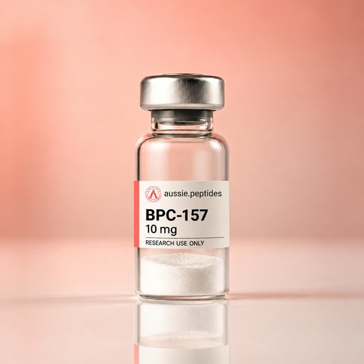 BPC-157 10mg research peptide vial — Aussie Peptides