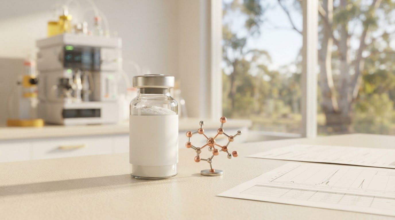 GHK-Cu Peptide Australia: Structure, Research and Assays