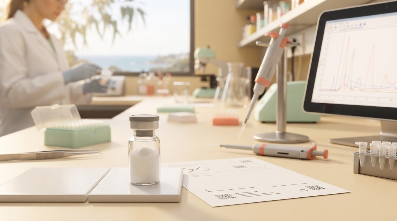 Tesamorelin Peptide Australia: Research Context, Evidence and Verification