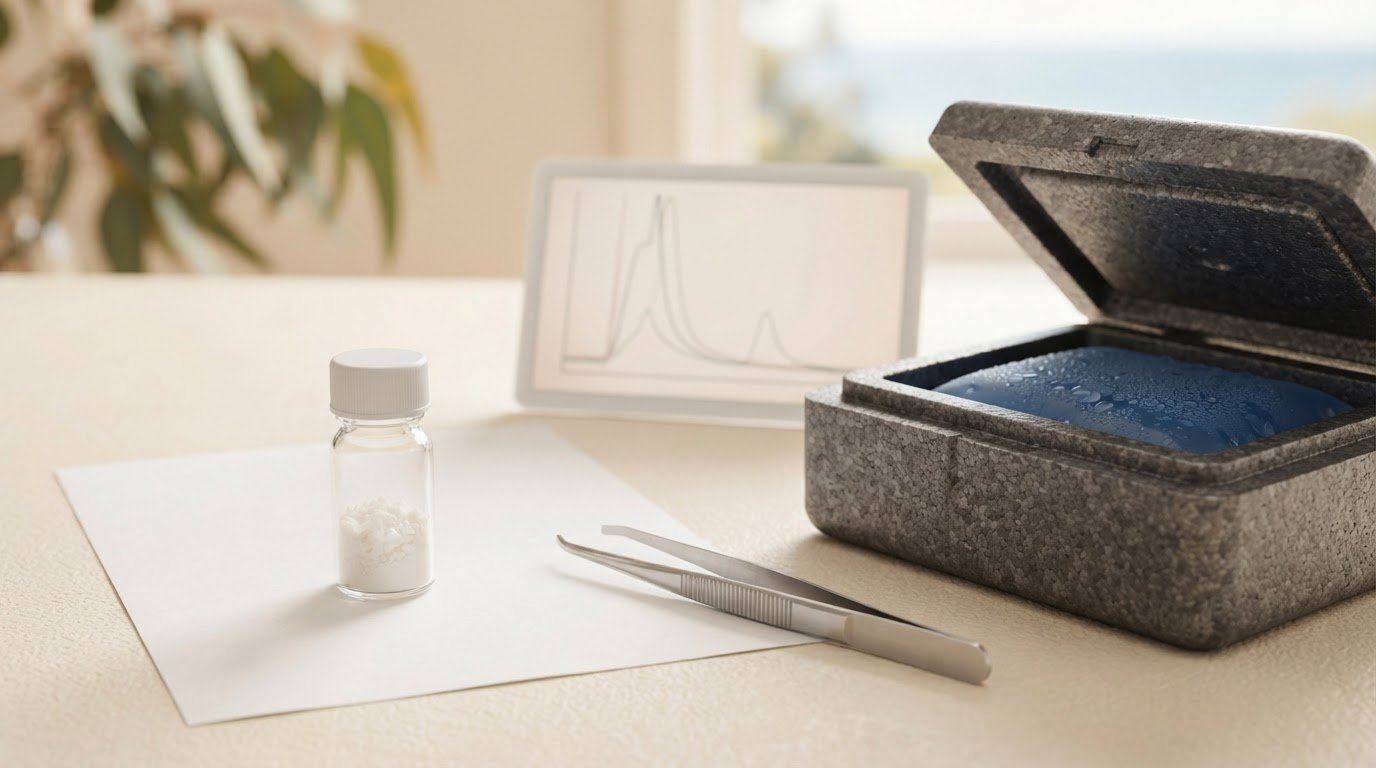 Tesamorelin Vial Research: A Buyer’s Guide to Purity, Batch Checks and Storage