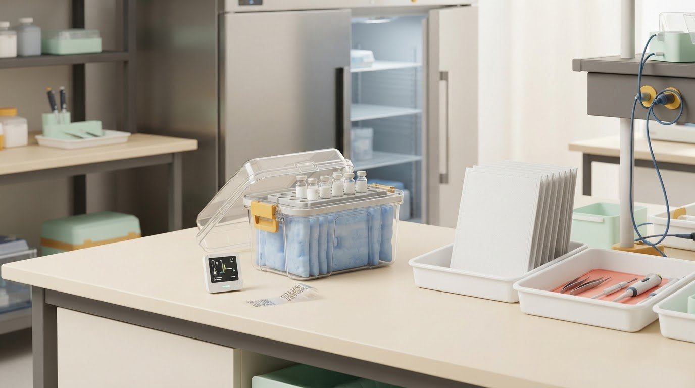 Peptide Storage Cold Chain: A Laboratory Handling Guide