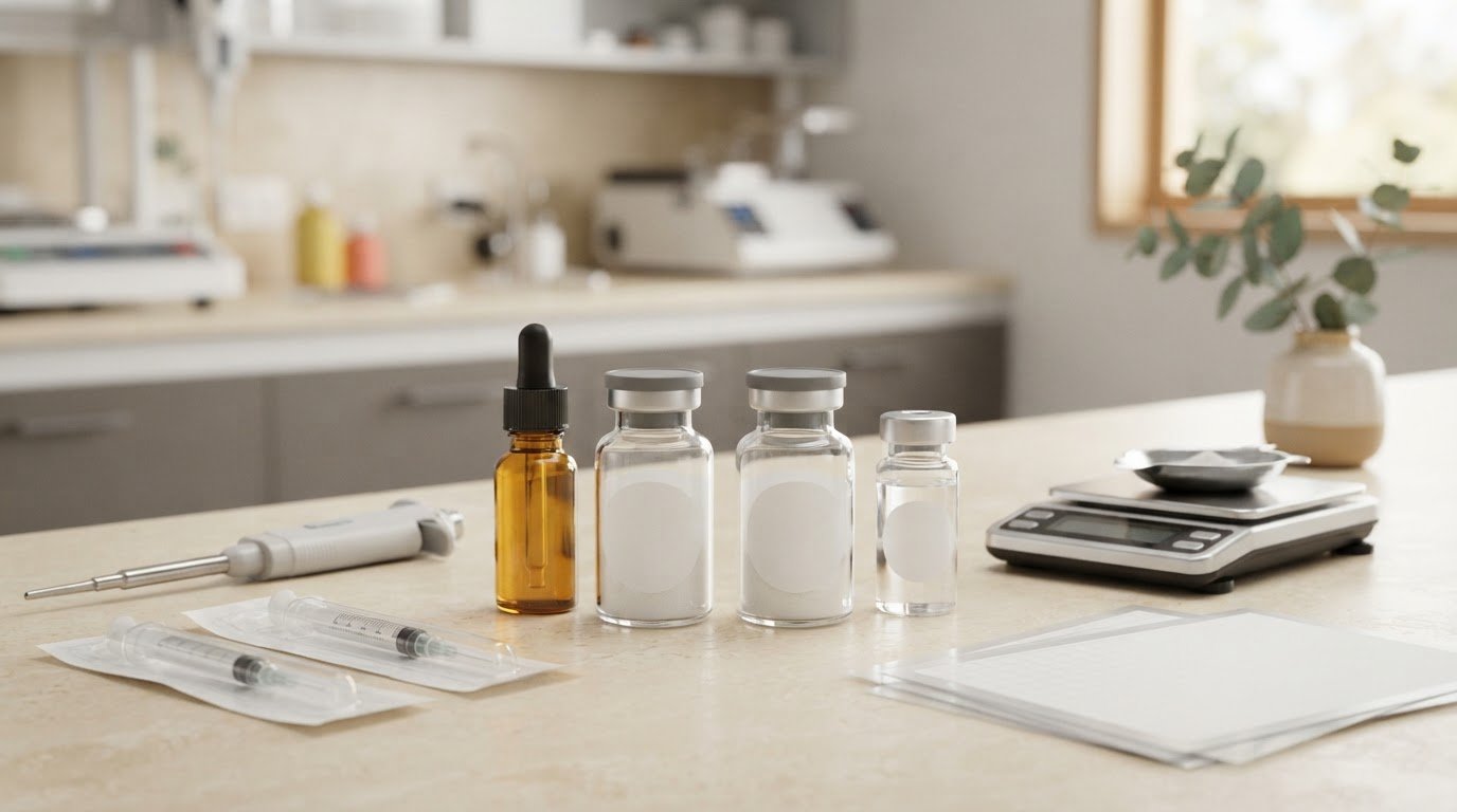 Bacteriostatic Water vs Sterile Water for Peptides: A Research Comparison