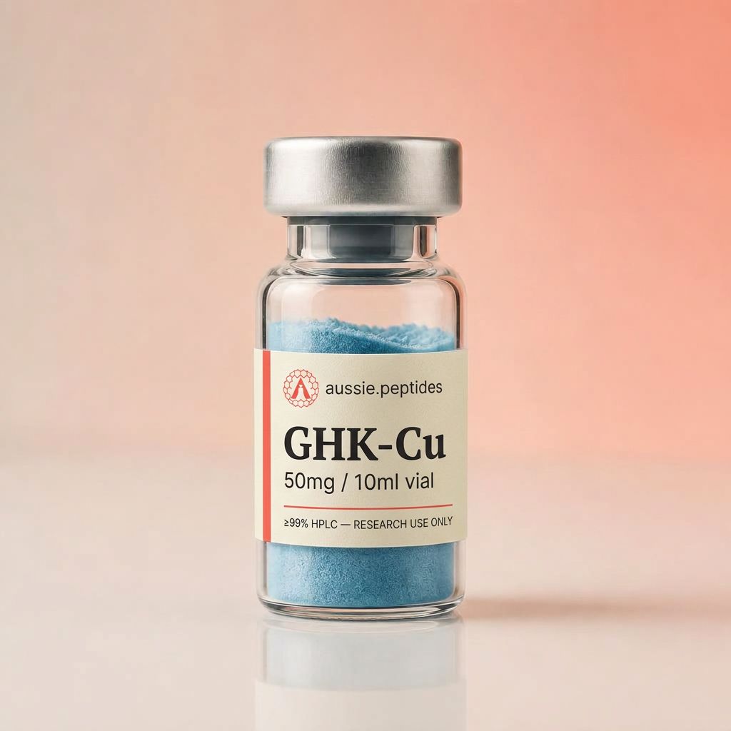 GHK-Cu 50mg — research vial supplied in Australia